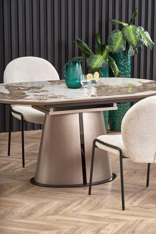 Kitchen Chair K507 | size: Width: 87cm, Height: 87cm, Depth: 71cm | color: White | image: 2 | variant: 1012941