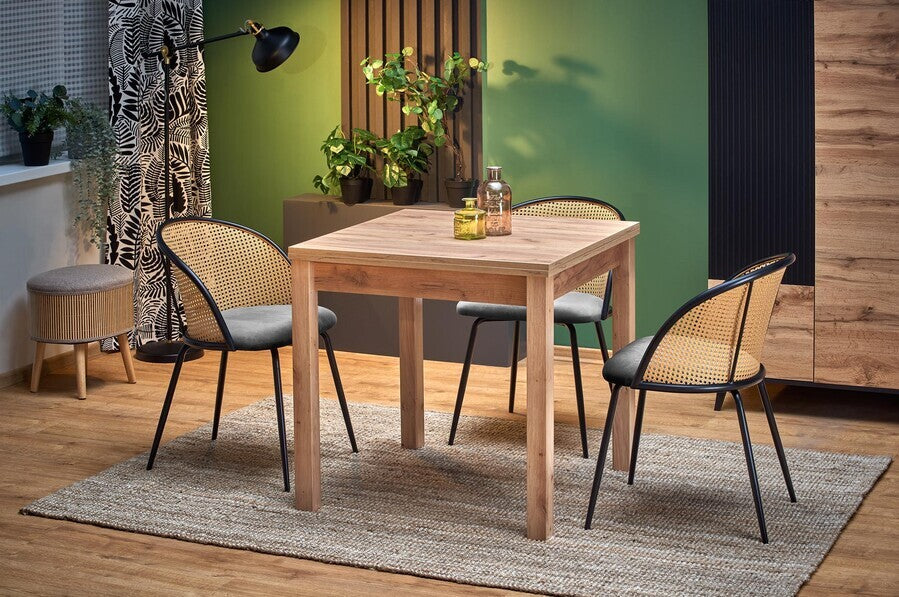 Kitchen Chair K508 | size: Width: 54cm, Height: 78cm, Depth: 57cm | color: Gray | image: 1 | variant: 1003396