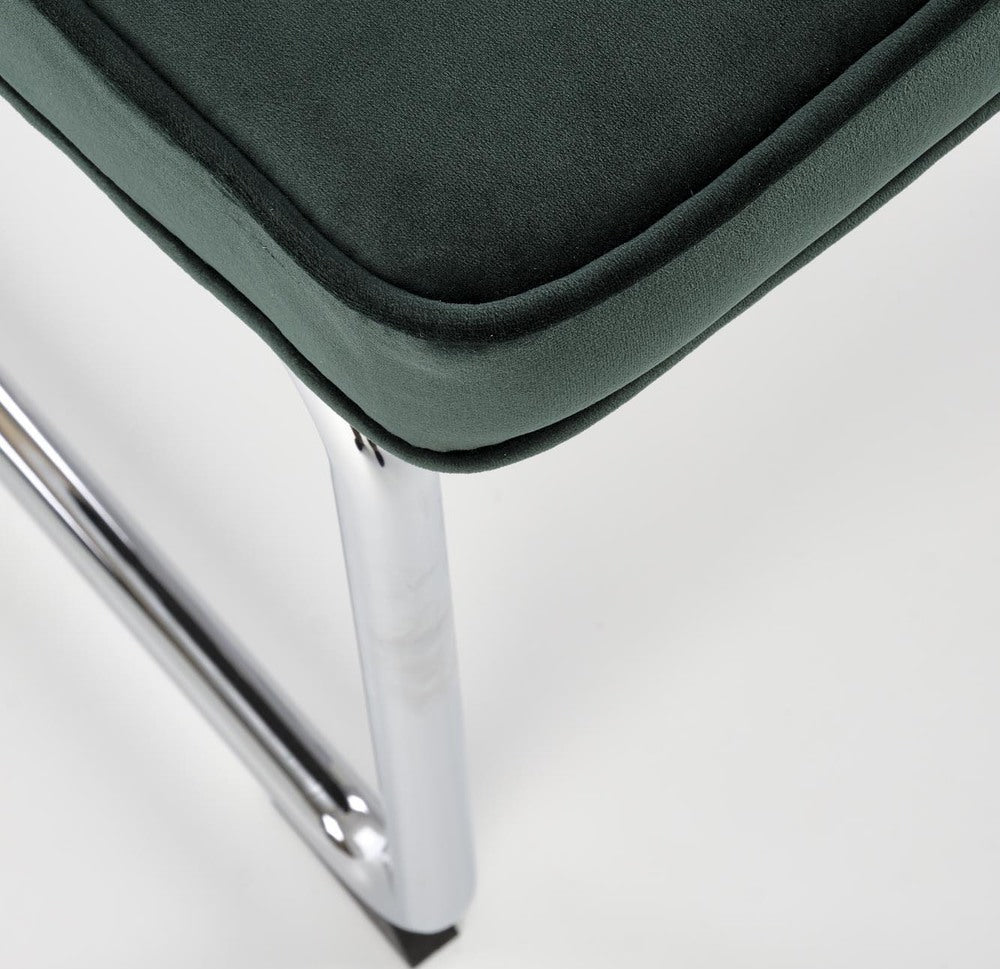 Kitchen Chair K510 | size: Width: 49cm, Height: 85cm, Depth: 55cm | color: Green | image: 6 | variant: 1003401