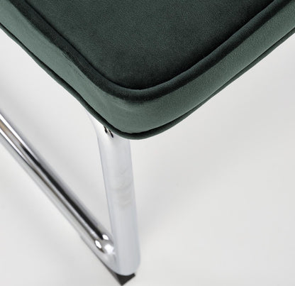 Kitchen Chair K510 | size: Width: 49cm, Height: 85cm, Depth: 55cm | color: Green | image: 6 | variant: 1003401