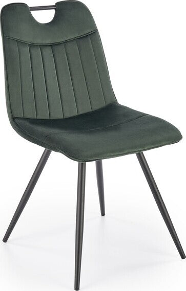 Kitchen Chair K521 | size: Width: 46cm, Height: 83cm, Depth: 58cm | color: Green | image: 1 | variant: 1003431
