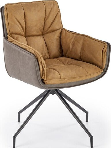 Kitchen Chair K523 | size: Width: 61cm, Height: 85cm, Depth: 61cm | color: Brown | image: 0 | variant: 1003436