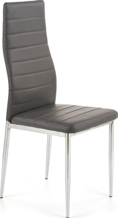 Kitchen Chair K70c 1 | size: Width: 43cm, Height: 97cm, Depth: 49cm | color: Gray | image: 1 | variant: 1011434