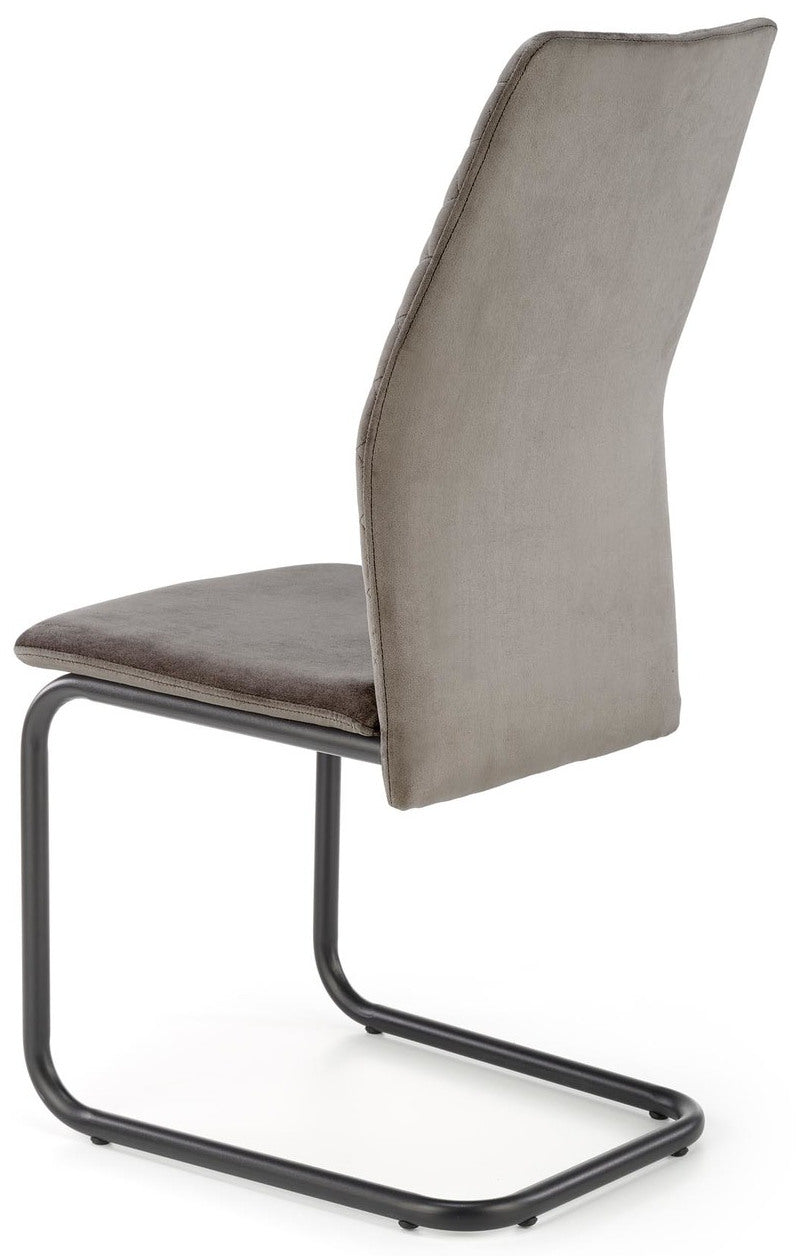 Kitchen Chair Kabul | size: Width: 44cm, Height: 97cm, Depth: 54cm | color: Gray | image: 4 | variant: 1002390