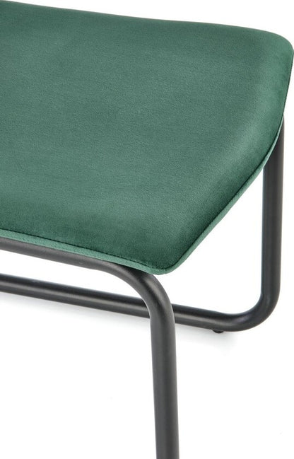 Kitchen Chair Kabul | size: Width: 44cm, Height: 97cm, Depth: 54cm | color: Green | image: 3 | variant: 1002389