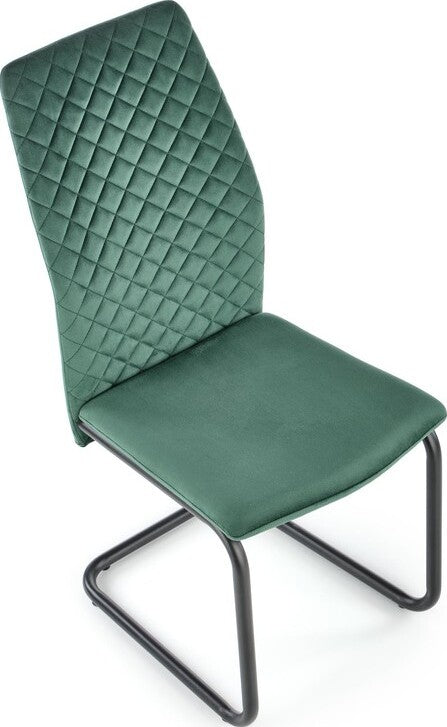 Kitchen Chair Kabul | size: Width: 44cm, Height: 97cm, Depth: 54cm | color: Green | image: 4 | variant: 1002389