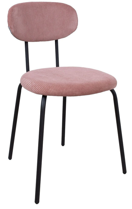 Kitchen Chair Kato | size: Width: 42cm, Height: 79cm, Depth: 48cm | color: Pink | image: 0 | variant: 1003864
