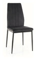 Kitchen Chair Kigali | size: Width: 44cm, Height: 93cm, Depth: 39cm | color: Black | image: 0 | variant: 1003963