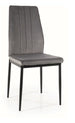 Kitchen Chair Kigali | size: Width: 44cm, Height: 93cm, Depth: 39cm | color: Gray | image: 0 | variant: 1003964