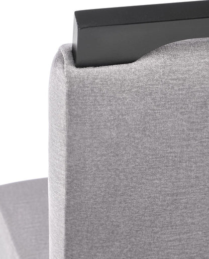 Kitchen Chair Kopavogur | size: Width: 42cm, Height: 97cm, Depth: 58cm | color: Gray | image: 4 | variant: 1002095
