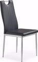 Kitchen Chair Kuressaare | size: Width: 44cm, Height: 97cm, Depth: 59cm | color: Black | image: 1 | variant: 1002168