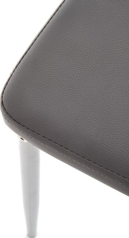 Kitchen Chair Kuressaare | size: Width: 44cm, Height: 97cm, Depth: 59cm | color: Gray | image: 4 | variant: 1002167