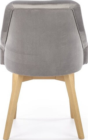 Kitchen Chair Le Havre | size: Width: 57cm, Height: 86cm, Depth: 56cm | color: Beige/Grey | image: 3 | variant: 1002584