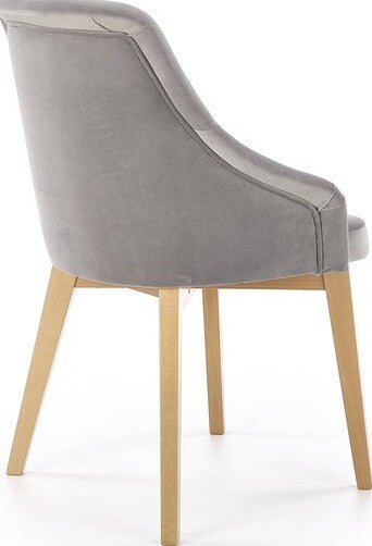 Kitchen Chair Le Havre | size: Width: 57cm, Height: 86cm, Depth: 56cm | color: Beige/Grey | image: 4 | variant: 1002584