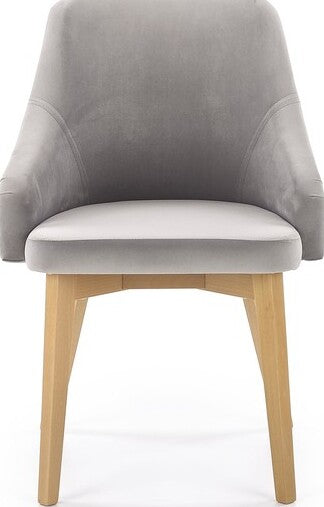 Kitchen Chair Le Havre | size: Width: 57cm, Height: 86cm, Depth: 56cm | color: Beige/Grey | image: 5 | variant: 1002584