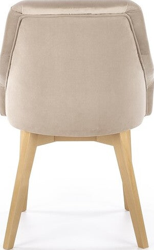 Kitchen Chair Le Havre | size: Width: 57cm, Height: 86cm, Depth: 56cm | color: Beige | image: 3 | variant: 1002583