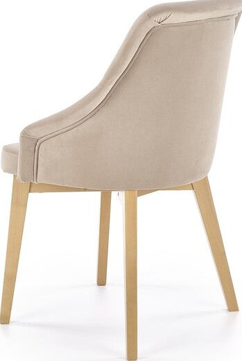 Kitchen Chair Le Havre | size: Width: 57cm, Height: 86cm, Depth: 56cm | color: Beige | image: 4 | variant: 1002583