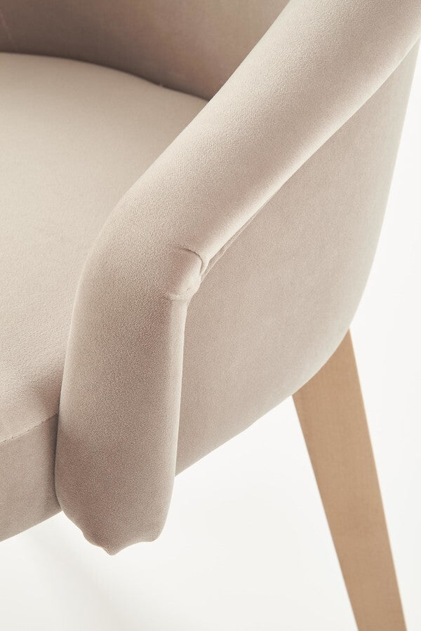Kitchen Chair Le Havre | size: Width: 57cm, Height: 86cm, Depth: 56cm | color: Beige | image: 7 | variant: 1002583