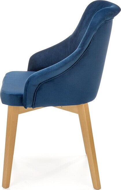 Kitchen Chair Le Havre | size: Width: 57cm, Height: 86cm, Depth: 56cm | color: Blue | image: 3 | variant: 1002587