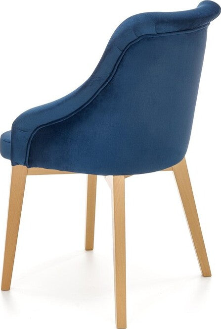 Kitchen Chair Le Havre | size: Width: 57cm, Height: 86cm, Depth: 56cm | color: Blue | image: 4 | variant: 1002587