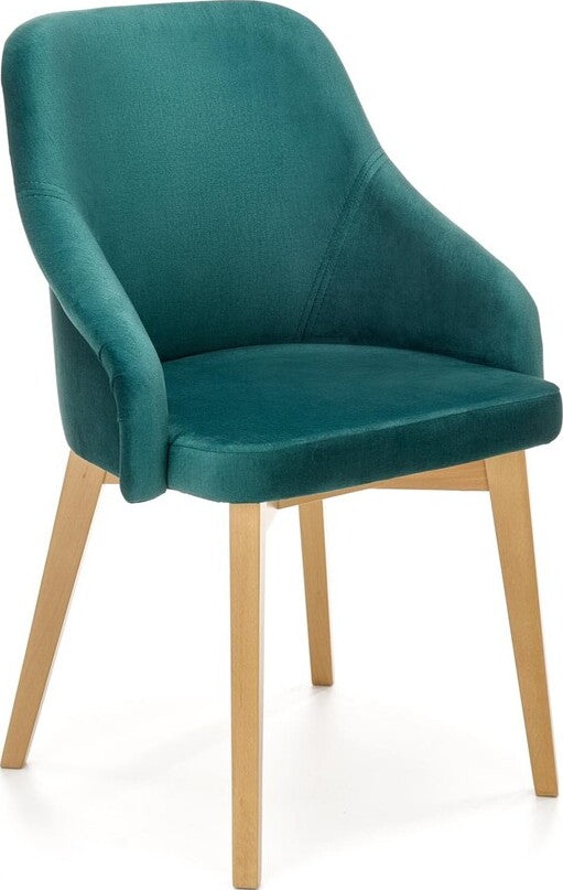 Kitchen Chair Le Havre | size: Width: 57cm, Height: 86cm, Depth: 56cm | color: Green | image: 1 | variant: 1002586