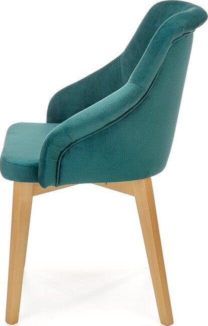 Kitchen Chair Le Havre | size: Width: 57cm, Height: 86cm, Depth: 56cm | color: Green | image: 2 | variant: 1002586