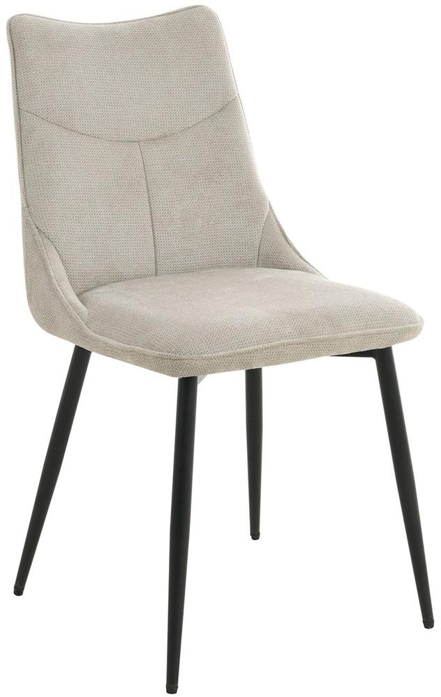 Kitchen Chair Maia | size: Width: 46cm, Height: 86cm, Depth: 59cm | color: Beige | image: 1 | variant: 1017521
