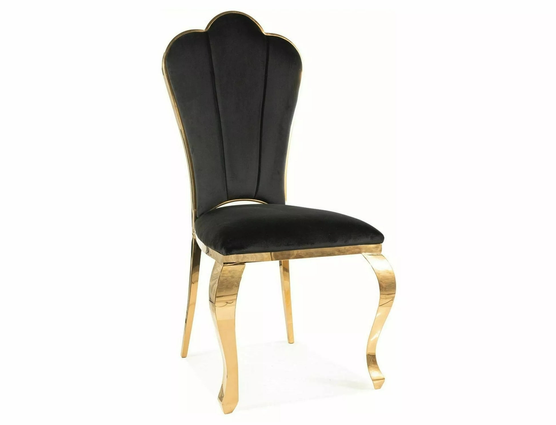 Kitchen Chair Margate | size: Width: 53cm, Height: 111cm, Depth: 46cm | color: Black | image: 1 | variant: 1007935