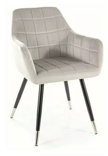 Kitchen Chair Marrakech | size: Width: 56cm, Height: 83cm, Depth: 42cm | color: Gray | image: 0 | variant: 1003788
