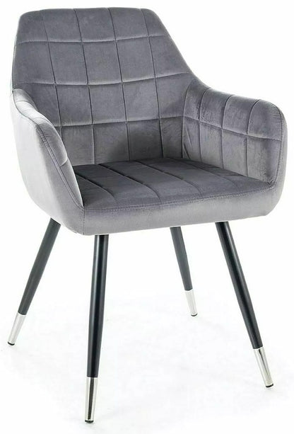 Kitchen Chair Marrakech | size: Width: 56cm, Height: 83cm, Depth: 42cm | color: Gray | image: 0 | variant: 1003790