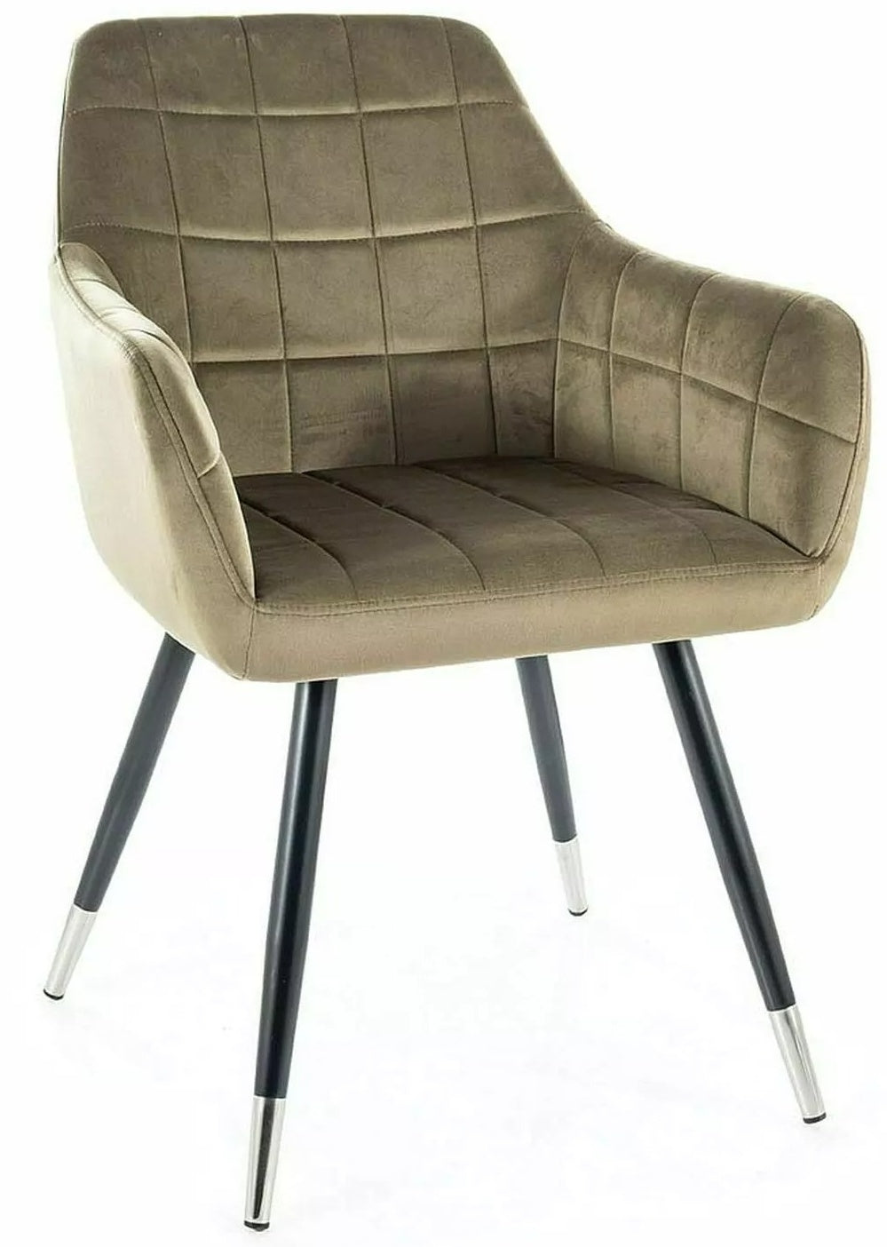 Kitchen Chair Marrakech | size: Width: 56cm, Height: 83cm, Depth: 42cm | color: Olive | image: 0 | variant: 1003789