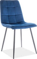 Kitchen Chair Medina | size: Width: 47cm, Height: 87cm, Depth: 41cm | color: Blue | image: 1 | variant: 1003667