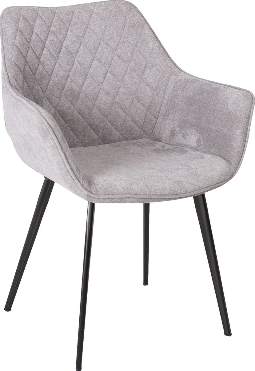 Kitchen Chair Naomi | size: Width: 61cm, Height: 84cm, Depth: 60.5cm | color: Gray | image: 1 | variant: 1003627