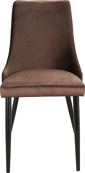 Kitchen Chair Orlando | size: Width: 47cm, Height: 93cm, Depth: 44cm | color: Brown | image: 2 | variant: 1003705