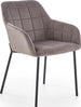 Kitchen Chair Panevezys | size: Width: 58cm, Height: 80cm, Depth: 57cm | color: Gray | image: 1 | variant: 1002229