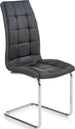 Kitchen Chair Parnu | size: Width: 42cm, Height: 101cm, Depth: 55cm | color: Black | image: 1 | variant: 1002150
