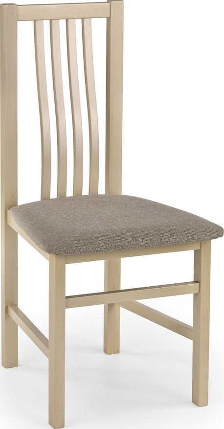 Kitchen Chair Pawel | size: Width: 46cm, Height: 96cm, Depth: 52cm | color: Beige | image: 1 | variant: 1011441