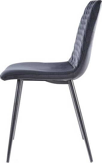 Kitchen Chair Petersburg | size: Width: 46cm, Height: 84cm, Depth: 42cm | color: Black | image: 4 | variant: 1003635