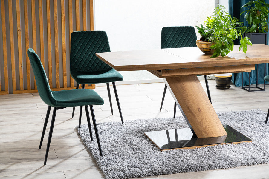 Kitchen Chair Petersburg | size: Width: 46cm, Height: 84cm, Depth: 42cm | color: Green | image: 4 | variant: 1003634