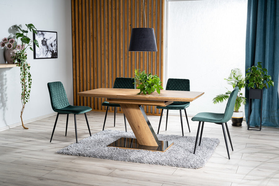 Kitchen Chair Petersburg | size: Width: 46cm, Height: 84cm, Depth: 42cm | color: Green | image: 5 | variant: 1003634