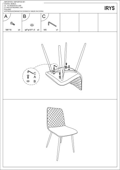 Kitchen Chair Petersburg | size: Width: 46cm, Height: 84cm, Depth: 42cm | color: Green | image: 7 | variant: 1003634