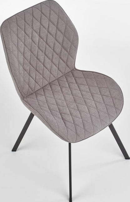 Kitchen Chair Prague | size: Width: 51cm, Height: 90cm, Depth: 64cm | color: Gray | image: 5 | variant: 1002261