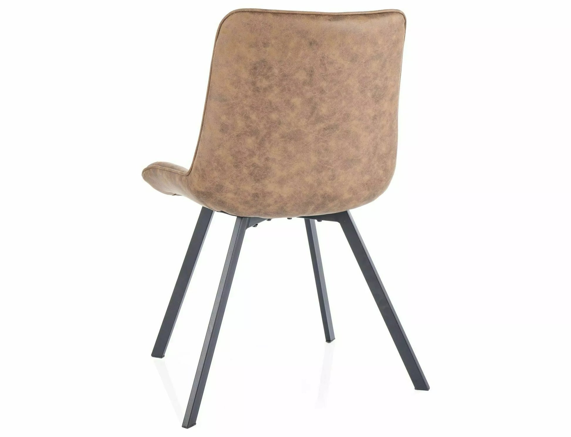 Kitchen Chair Quezon | size: Width: 53cm, Height: 85cm, Depth: 43cm | color: Brown | image: 1 | variant: 1003813