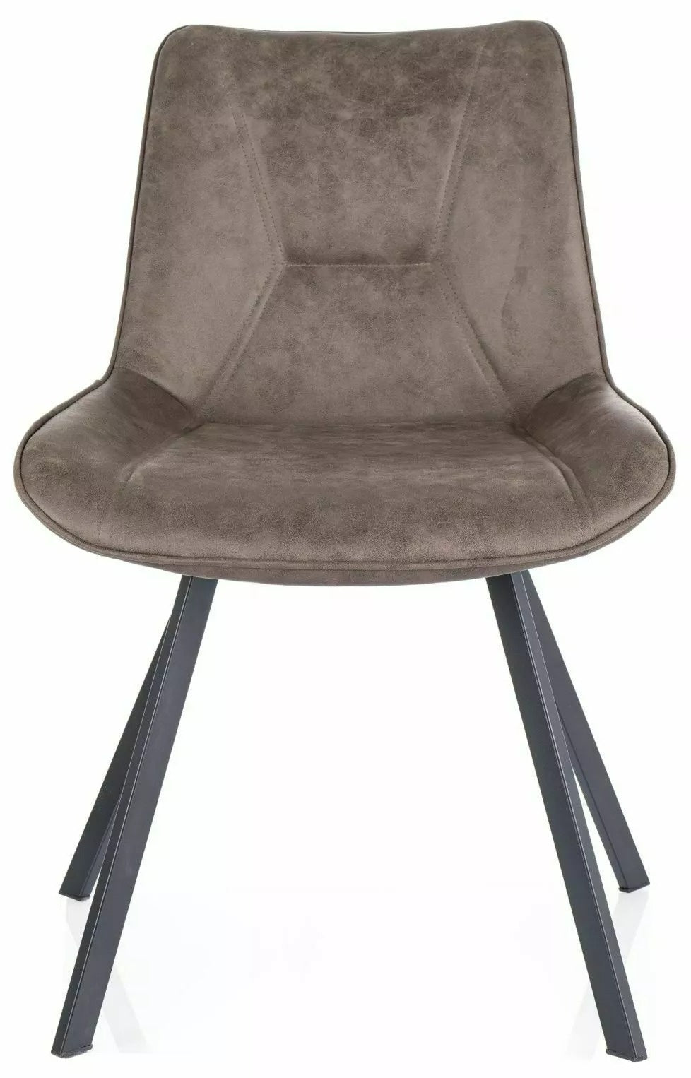 Kitchen Chair Quezon | size: Width: 53cm, Height: 85cm, Depth: 43cm | color: Gray | image: 0 | variant: 1003815