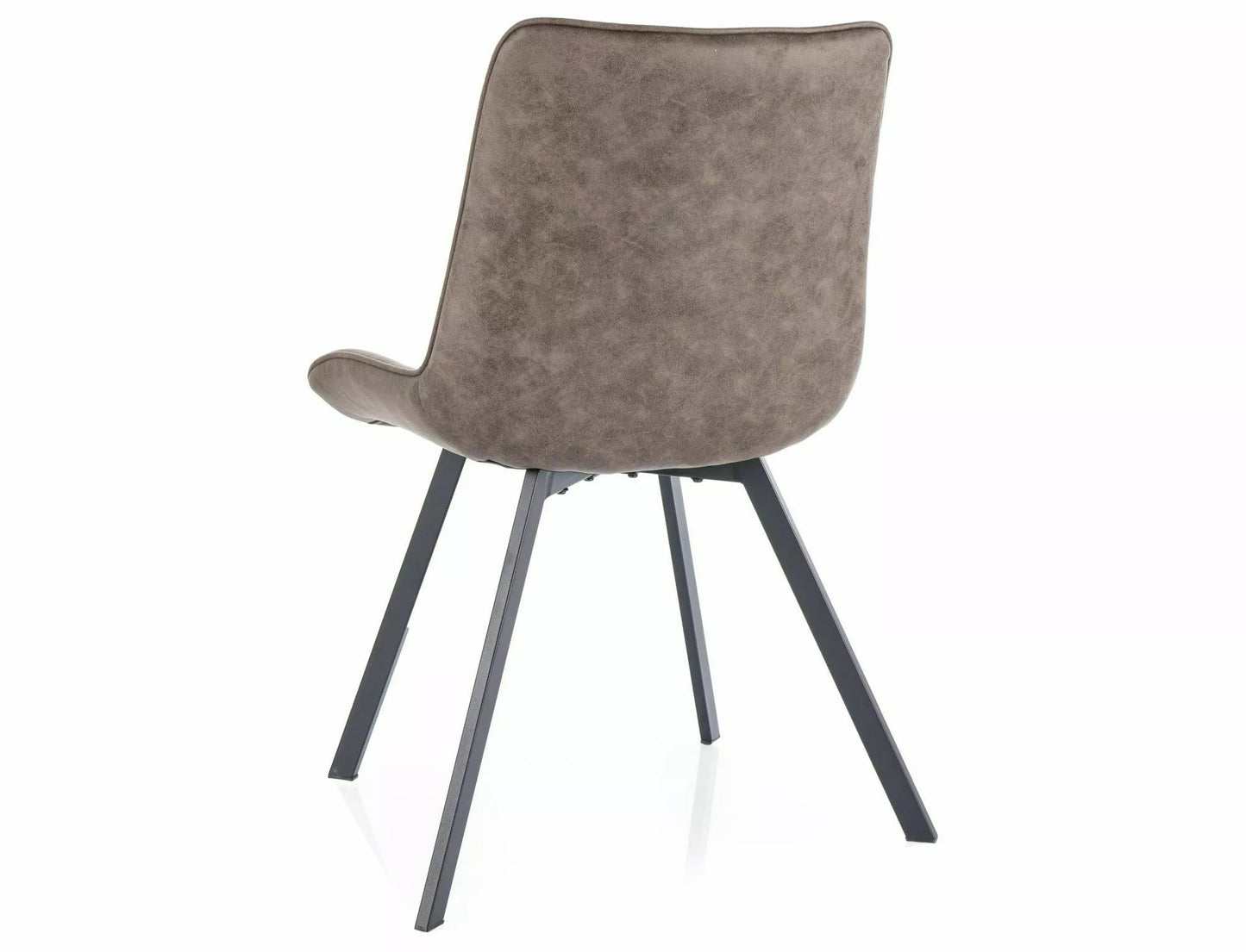 Kitchen Chair Quezon | size: Width: 53cm, Height: 85cm, Depth: 43cm | color: Gray | image: 1 | variant: 1003815
