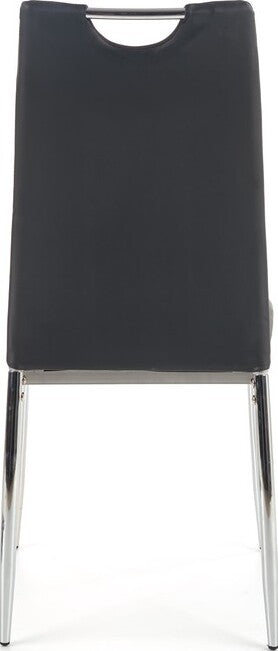 Kitchen Chair Rakvere | size: Width: 44cm, Height: 97cm, Depth: 41cm | color: Black | image: 2 | variant: 1002157