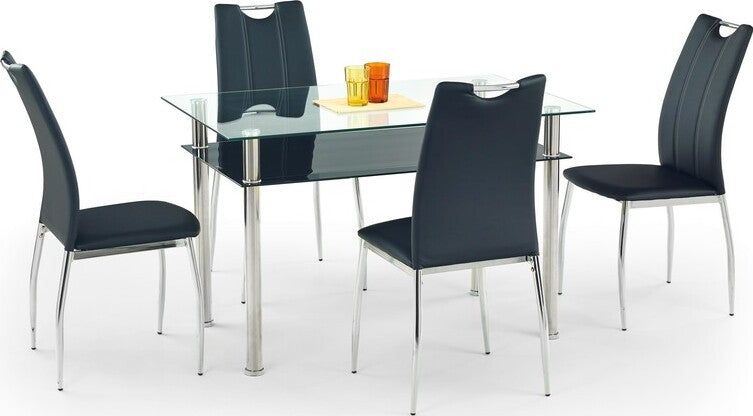 Kitchen Chair Rakvere | size: Width: 44cm, Height: 97cm, Depth: 41cm | color: Black | image: 7 | variant: 1002157