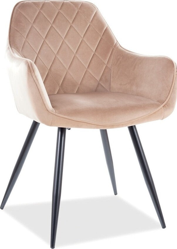 Kitchen Chair Riyadh | size: Width: 59cm, Height: 82cm, Depth: 43cm | color: Beige | image: 1 | variant: 1003657