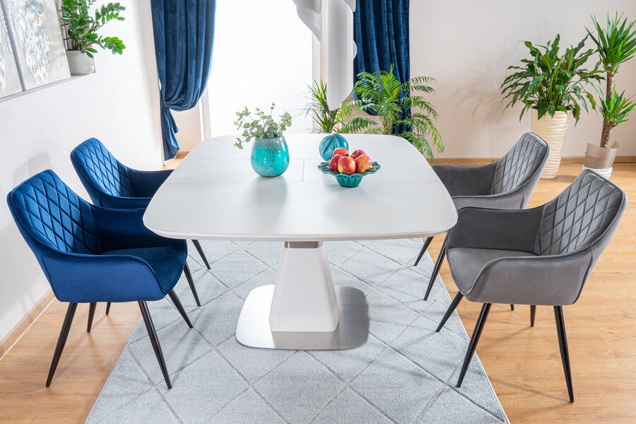 Kitchen Chair Riyadh | size: Width: 59cm, Height: 82cm, Depth: 43cm | color: Gray | image: 5 | variant: 1003653