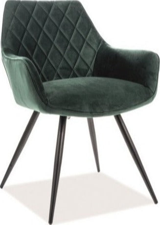 Kitchen Chair Riyadh | size: Width: 59cm, Height: 82cm, Depth: 43cm | color: Green | image: 1 | variant: 1003652